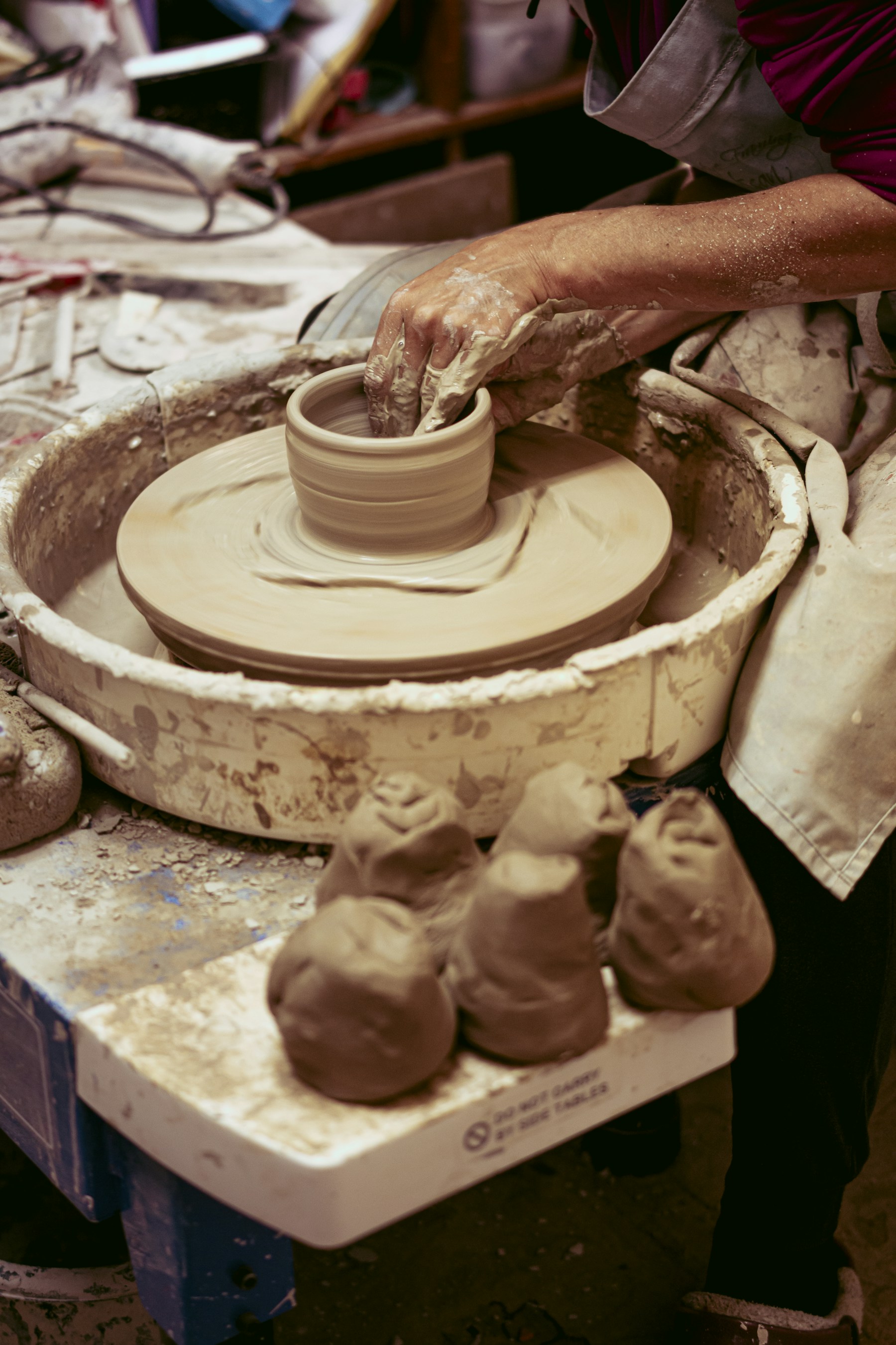 From soft clay to something you can keep. — temporary reference photograph
